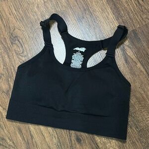 AVIA Racerback Adjustable Sports Bra‎ - High Support in black